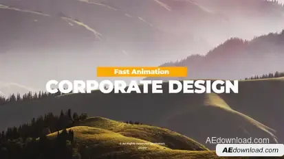 Corporate Titles Pack For After Effects Titles template preview