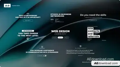 Corporate Titles Package Titles template preview