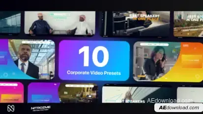 Corporate Typography Vol. 04 Titles template preview
