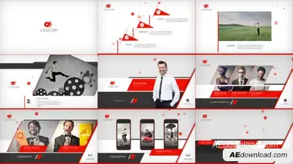 Corporate Vision Openers template preview
