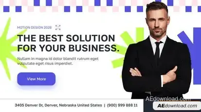 Corporation Slides Promo Openers template preview