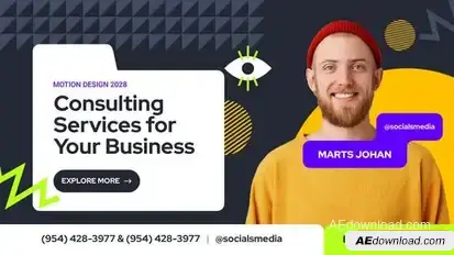 Corporation Slides Promo Openers template preview