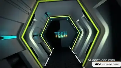 Corridor Logo Reveal Openers template preview