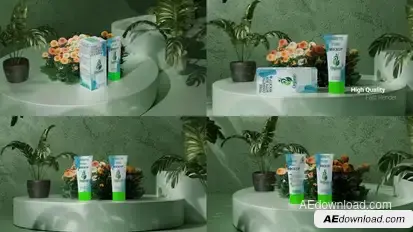 Cosmetic Tube Mockup Product Promo template preview