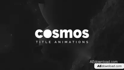 Cosmos - Title Animations Titles template preview