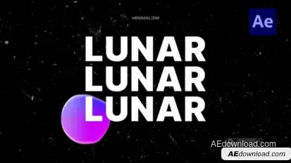 Cosmos Black Titles Product Promo template preview