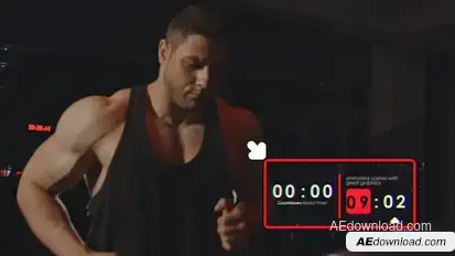 Countdown Elements template preview