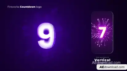 2026 new year Countdown Elements template preview