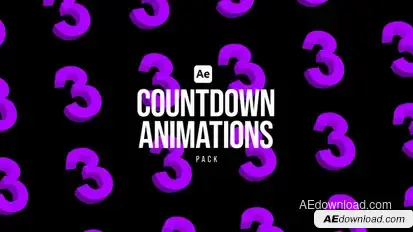 Countdown Animations Pack Elements template preview