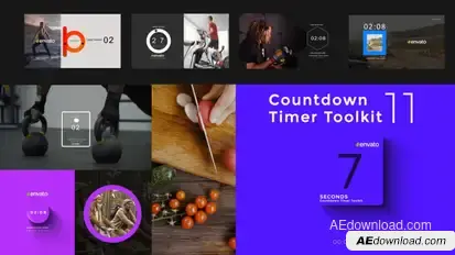 Countdown Timer Toolkit V11 Elements template preview