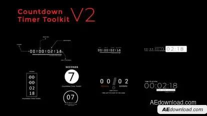 Countdown Timer Toolkit V2 Elements template preview