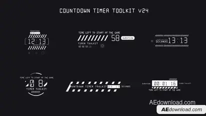 Countdown Timer Toolkit V24 Elements template preview