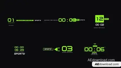 Countdown Timer Toolkit V37 Elements template preview