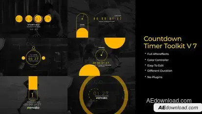 Countdown Timer Toolkit V7 Elements template preview