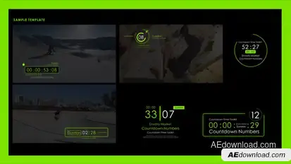 Countdown Ver 3 Elements template preview