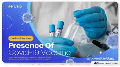 Covid-19 Vaccine Product Promo template preview