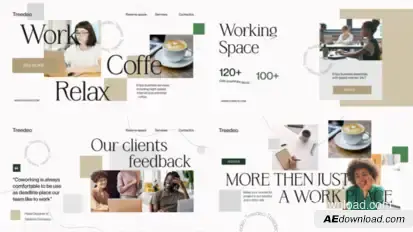 COWORKING Product Promo template preview