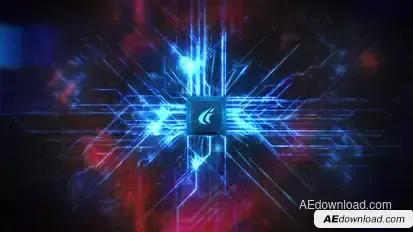 CPU Technology Logo Logo Stings template preview