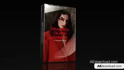 Cracked Glass Effect Elements template preview