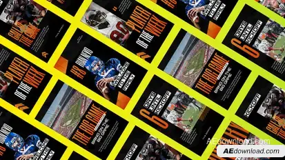 Cracked Sport Reels & Stories Product Promo template preview