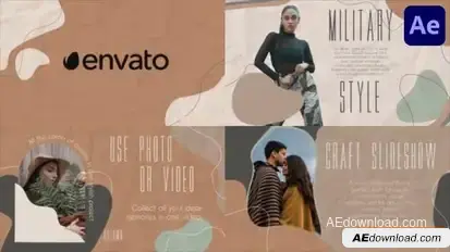 Craft Slideshow for After Effects Openers template preview
