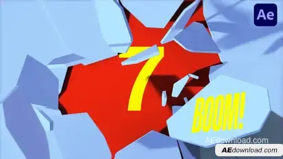 Crash Count Unveil Video Displays template preview