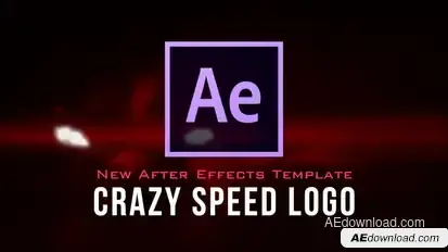 Crazy Speed Logo Logo Stings template preview