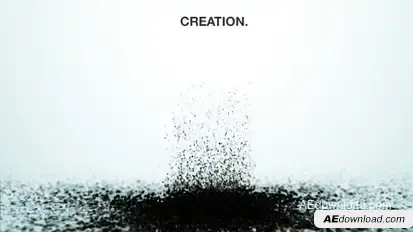 Creation. Logo Stings template preview