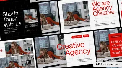 Creative Agency After Effect Template Product Promo template preview