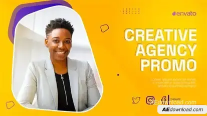Creative Agency Corporate Promo Openers template preview
