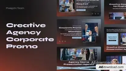 Creative Agency Corporate Promo Openers template preview
