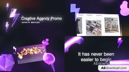 Creative Agency Promo Product Promo template preview