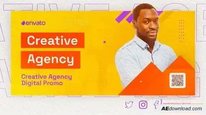 Creative Agency Promo Slideshow Openers template preview