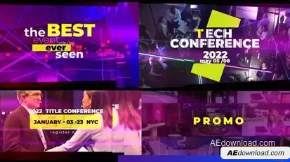 Creative and Modern Event Opener Openers template preview