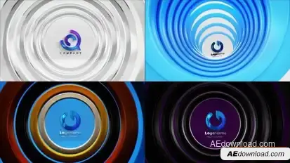 Creative Business Circles Logo Stings template preview