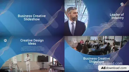 Creative Business Slideshow Video Displays template preview