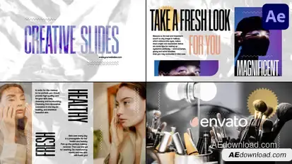 Creative Cut Slideshow for After Effects Openers template preview