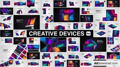 Creative Devices Product Promo template preview