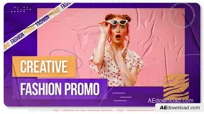 Creative Fashion Opener broadcast-packages template preview