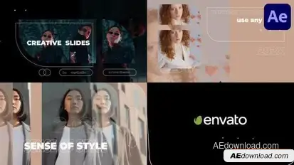 Creative Fashion Scenes for After Effects Openers template preview