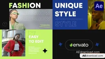 Creative Fashion Slideshow for After Effects Openers template preview