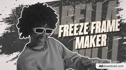Creative Freeze Frame Openers template preview