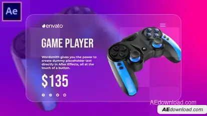Creative Glass Product Promo Product Promo template preview