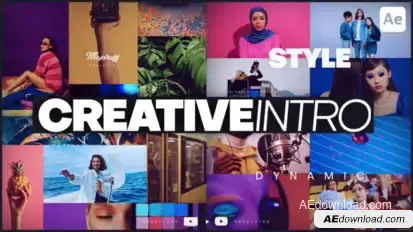 Creative Intro broadcast-packages template preview