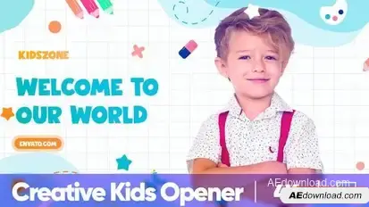 Creative Kids Opener Openers template preview