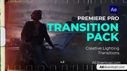 Creative Lighting Transitions broadcast-packages template preview