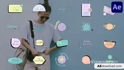 Creative Minimal Titles for After Effects Titles template preview