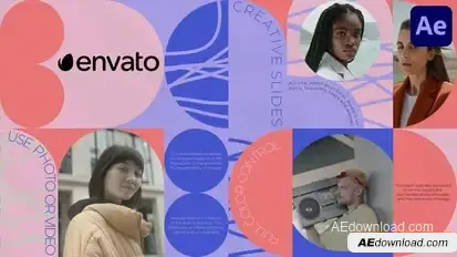 Creative Modern Slides | After Effects Openers template preview