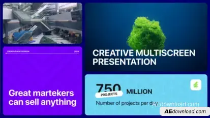 Creative Multiscreen Opener Openers template preview