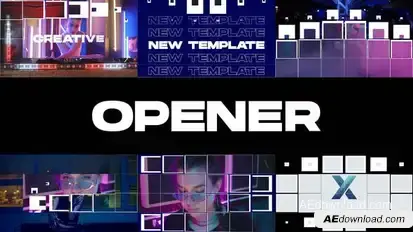 Creative Opener Openers template preview